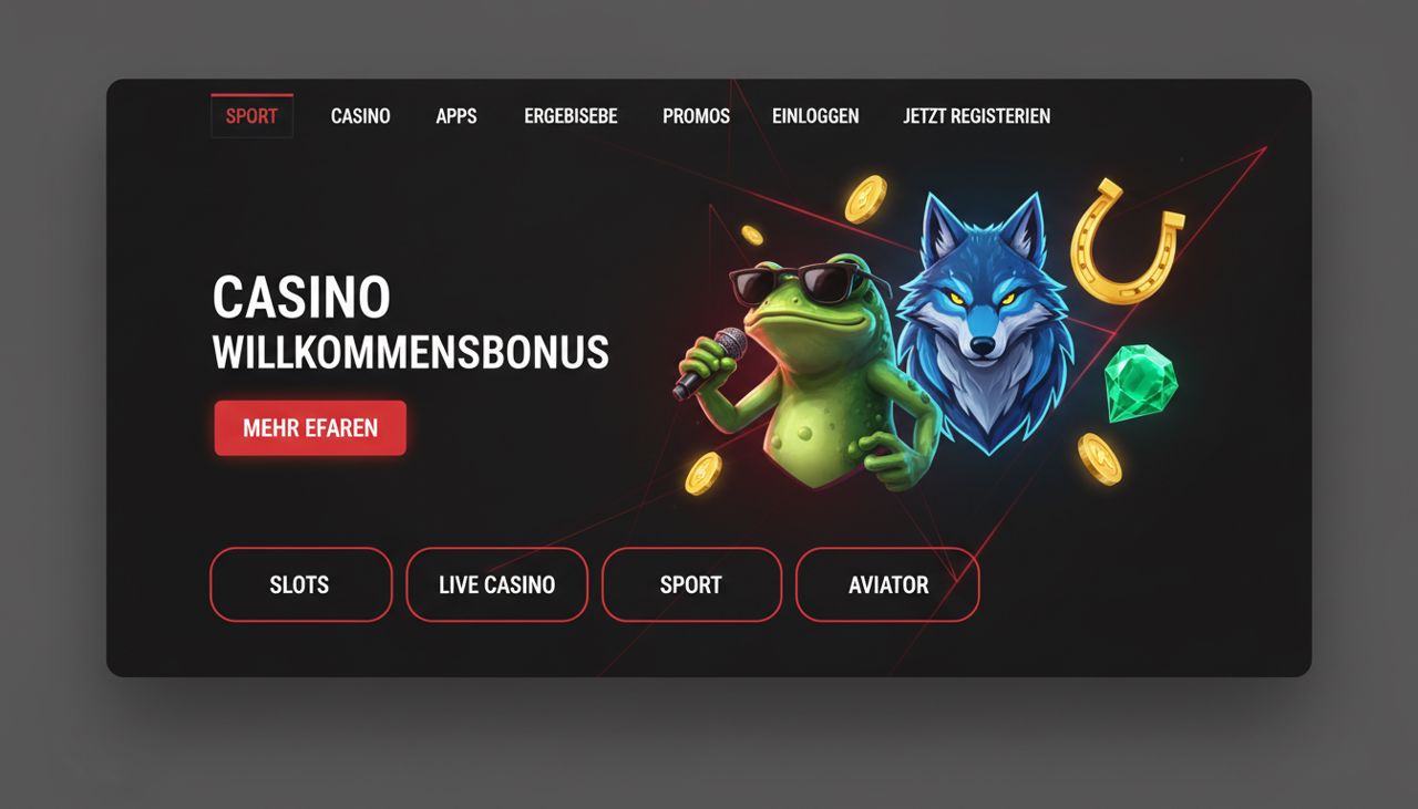 Startseite des Online Casinos Fonbet mit Slot-Kategorien und Spielauswahl